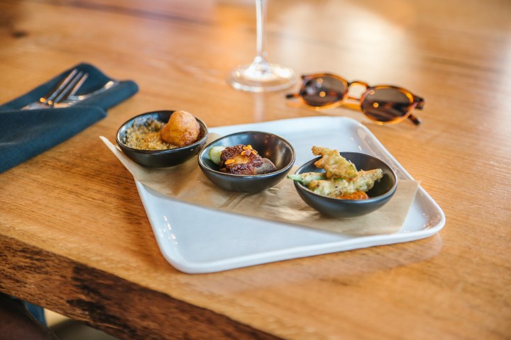 plate of food on a table