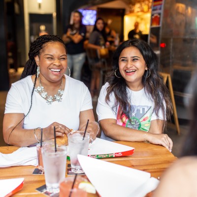 people at a restaurant