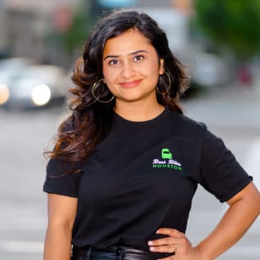 woman posing for camera